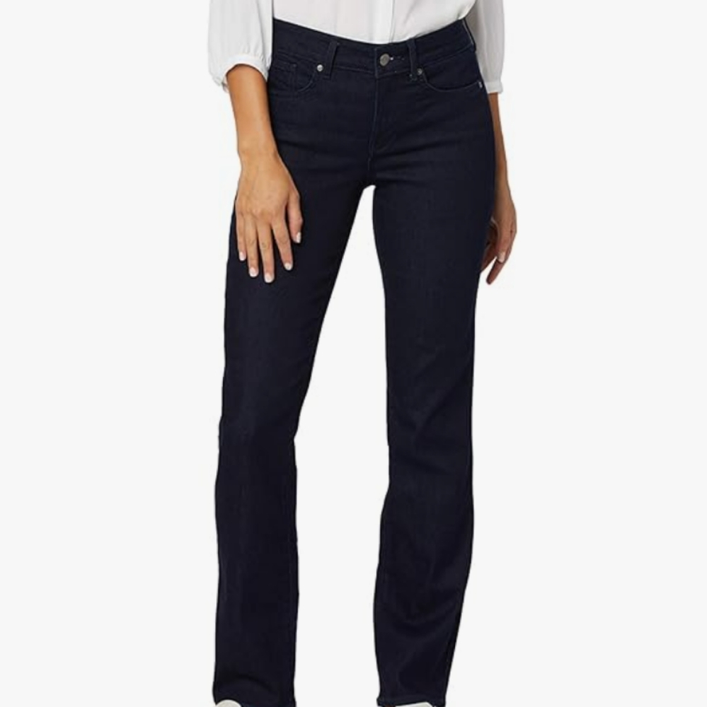 NYDJ Straight Leg Jeans in Dark Navy
